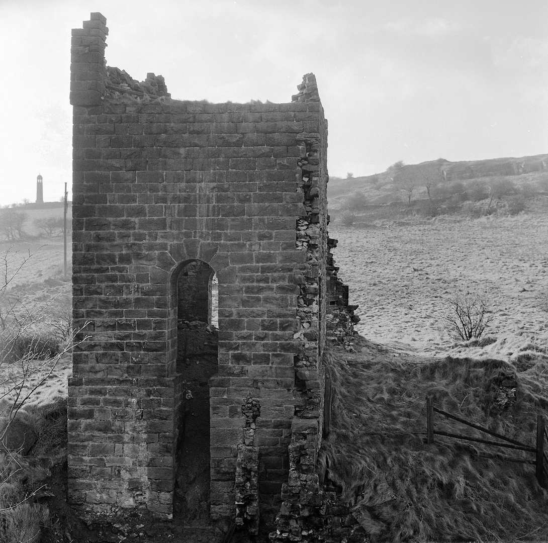 Old End Mine Crich 1968 wantonly destroyed